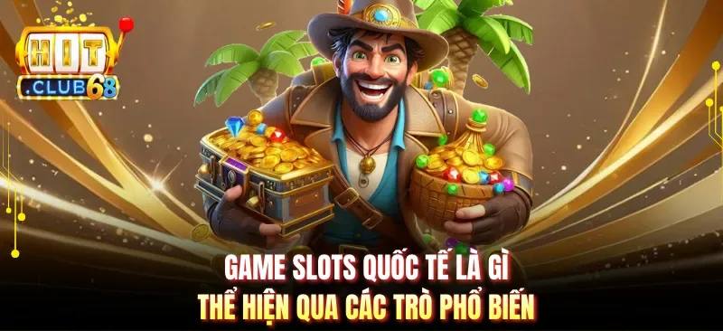 Game slots quốc tế là gì thể hiện qua các trò phổ biến