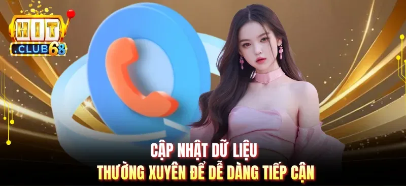 cap nhat du lieu thuong xuyen de de dang tiep can Cập nhật dữ liệu thường xuyên để dễ dàng tiếp cận